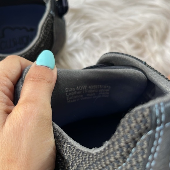 Dansko Paisley Milled Nubuck Womens Size 40wide Navy Shoes Sneakers - Picture 8 of 8